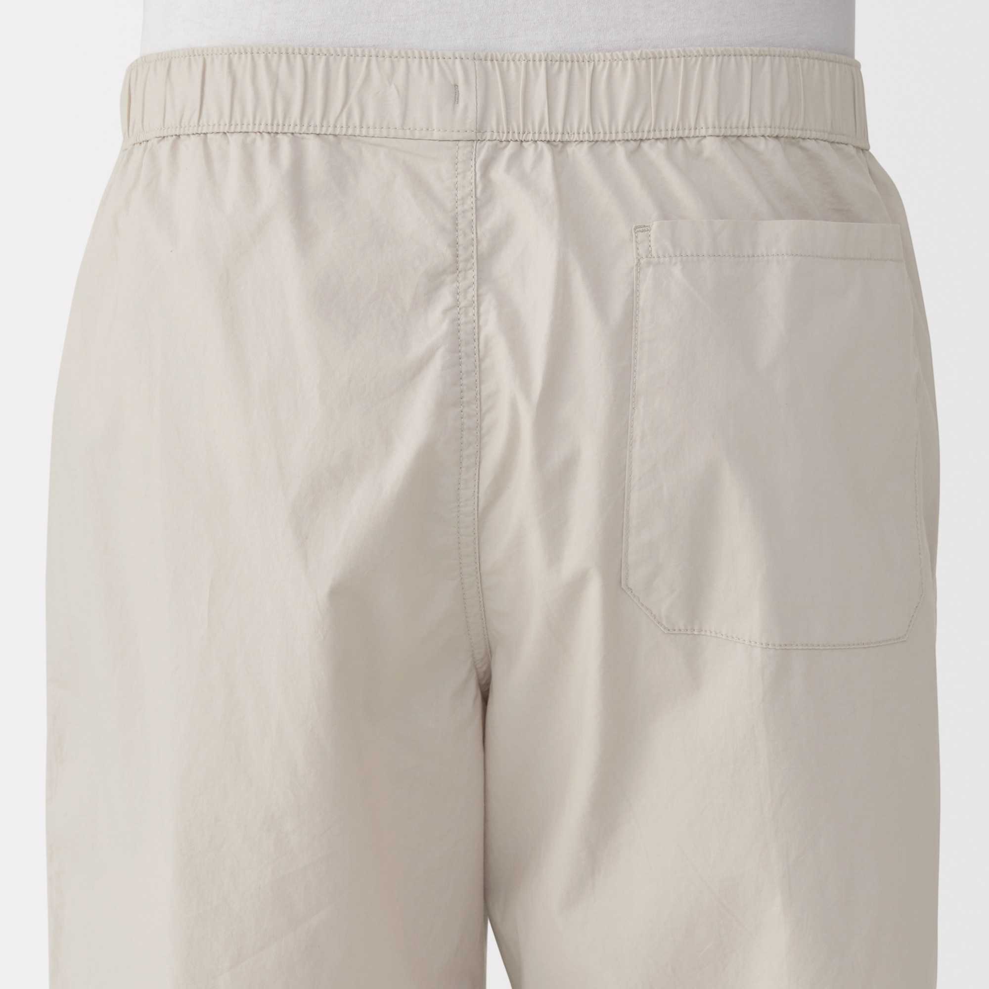 紳士　洗いざらしブロードイージーショートパンツ