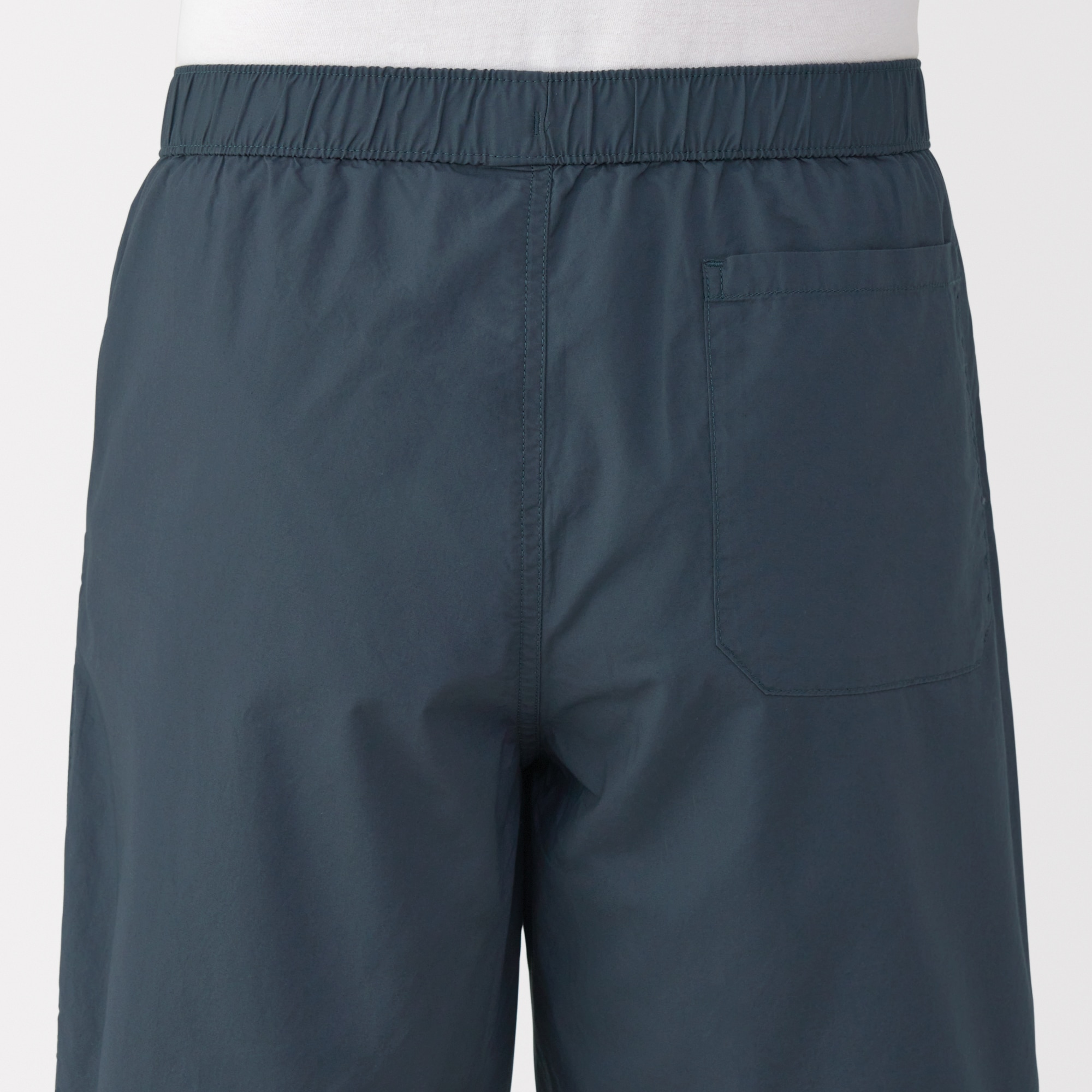 紳士　洗いざらしブロードイージーショートパンツ