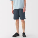 紳士　洗いざらしブロードイージーショートパンツ