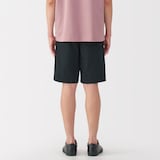 紳士　洗いざらしブロードイージーショートパンツ