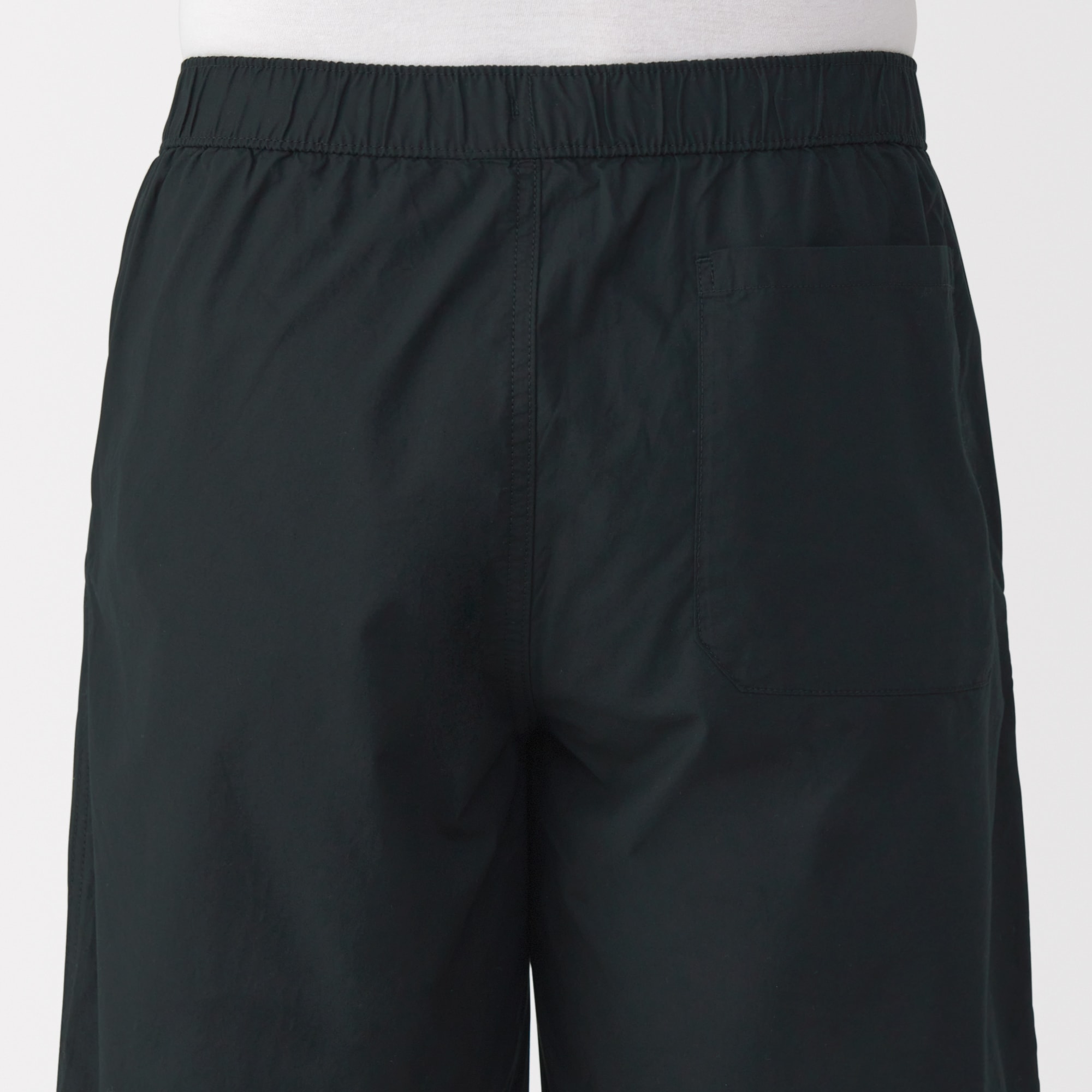 紳士　洗いざらしブロードイージーショートパンツ