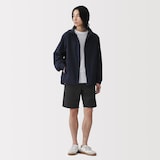 紳士　洗いざらしブロードイージーショートパンツ