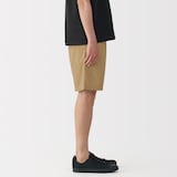 紳士　洗いざらしブロードイージーショートパンツ