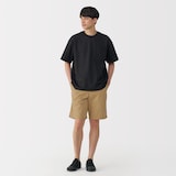 紳士　洗いざらしブロードイージーショートパンツ