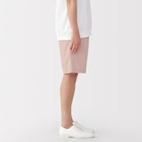 紳士　洗いざらしブロードイージーショートパンツ