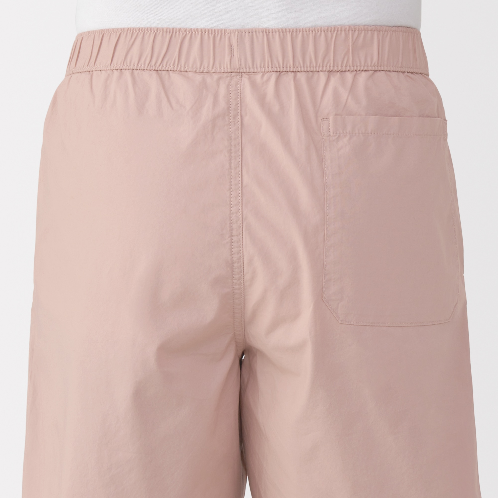 紳士　洗いざらしブロードイージーショートパンツ