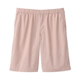 紳士　洗いざらしブロードイージーショートパンツ