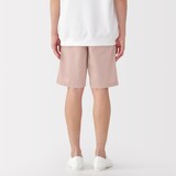 紳士　洗いざらしブロードイージーショートパンツ