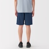 紳士　洗いざらしブロードイージーショートパンツ