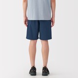 紳士　洗いざらしブロードイージーショートパンツ