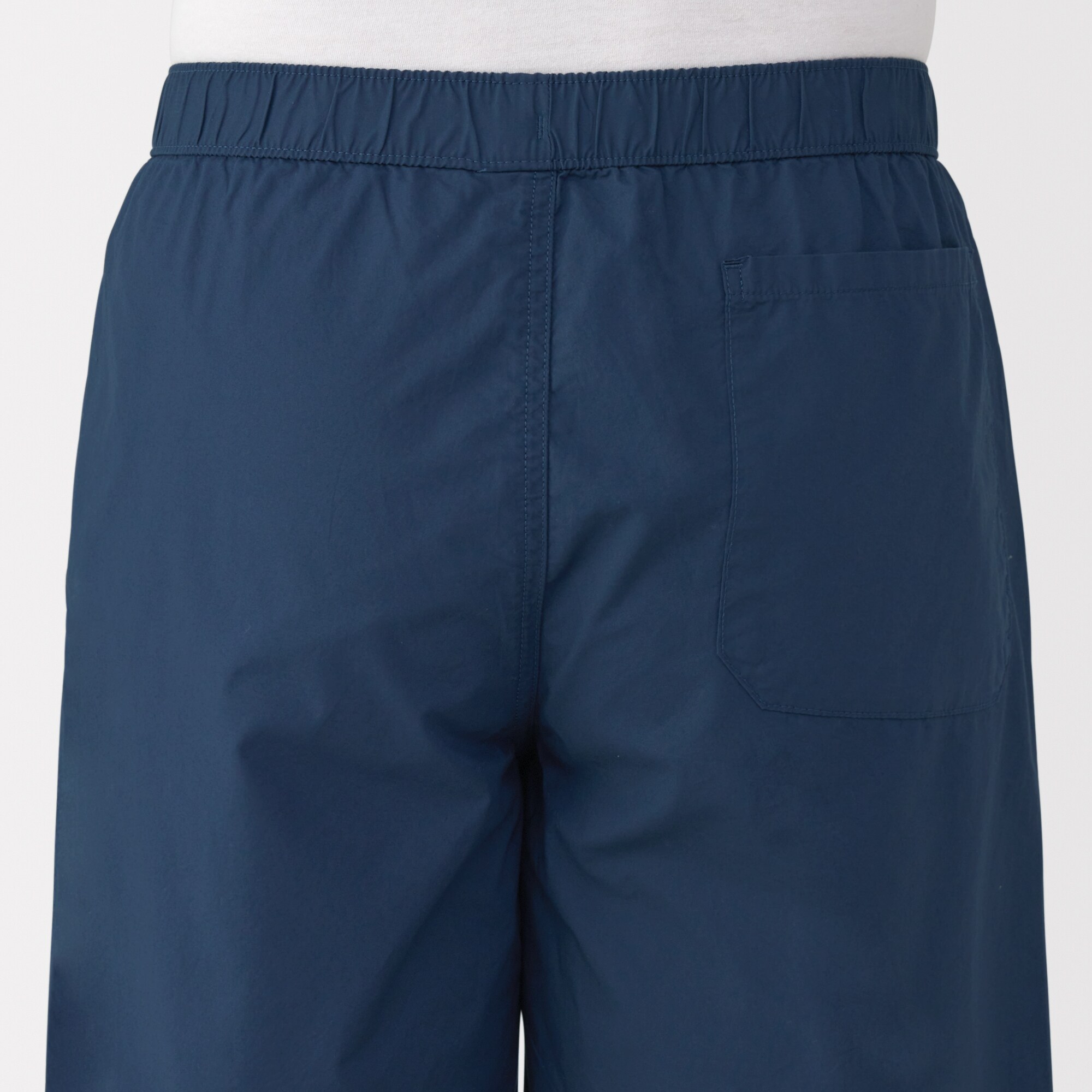 紳士　洗いざらしブロードイージーショートパンツ