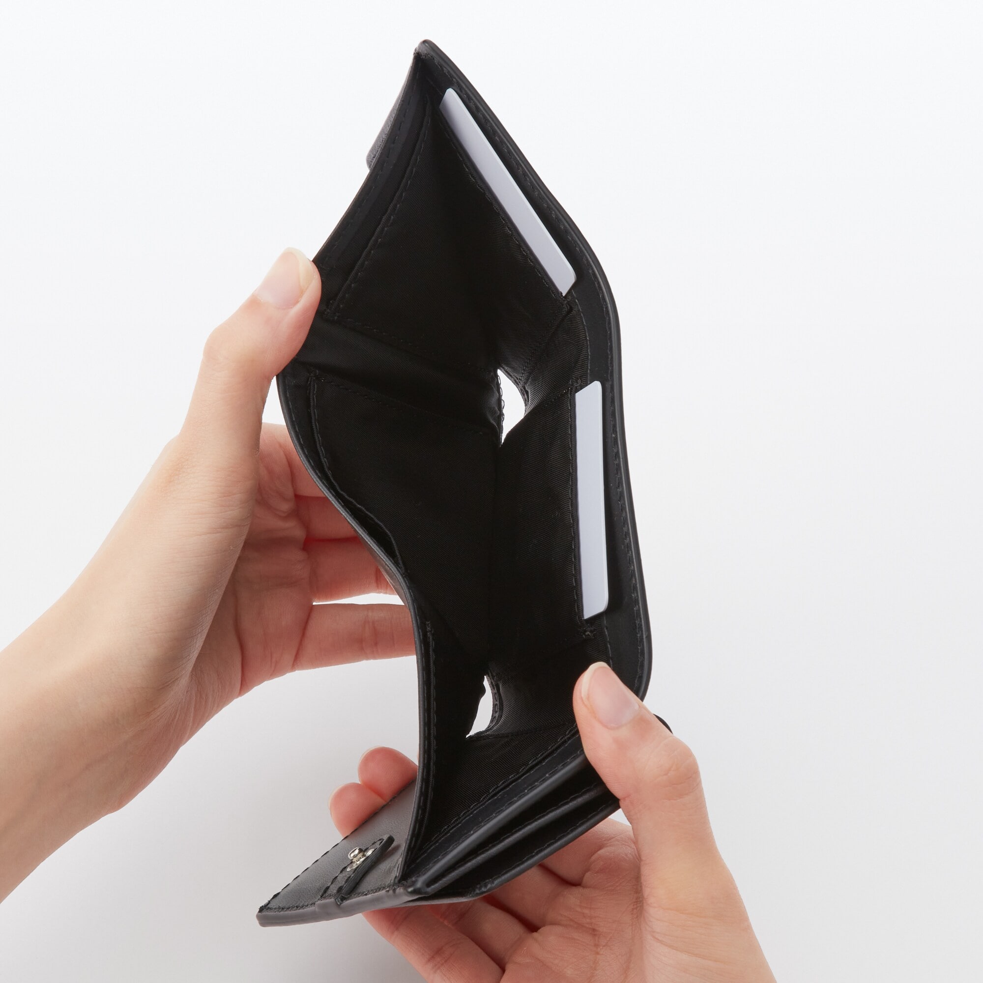 無印良品 ベジタブルタンニンレザー 長財布 黒