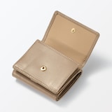 ベジタブルタンニンレザー　三つ折り財布