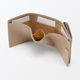 ベジタブルタンニンレザー　三つ折り財布