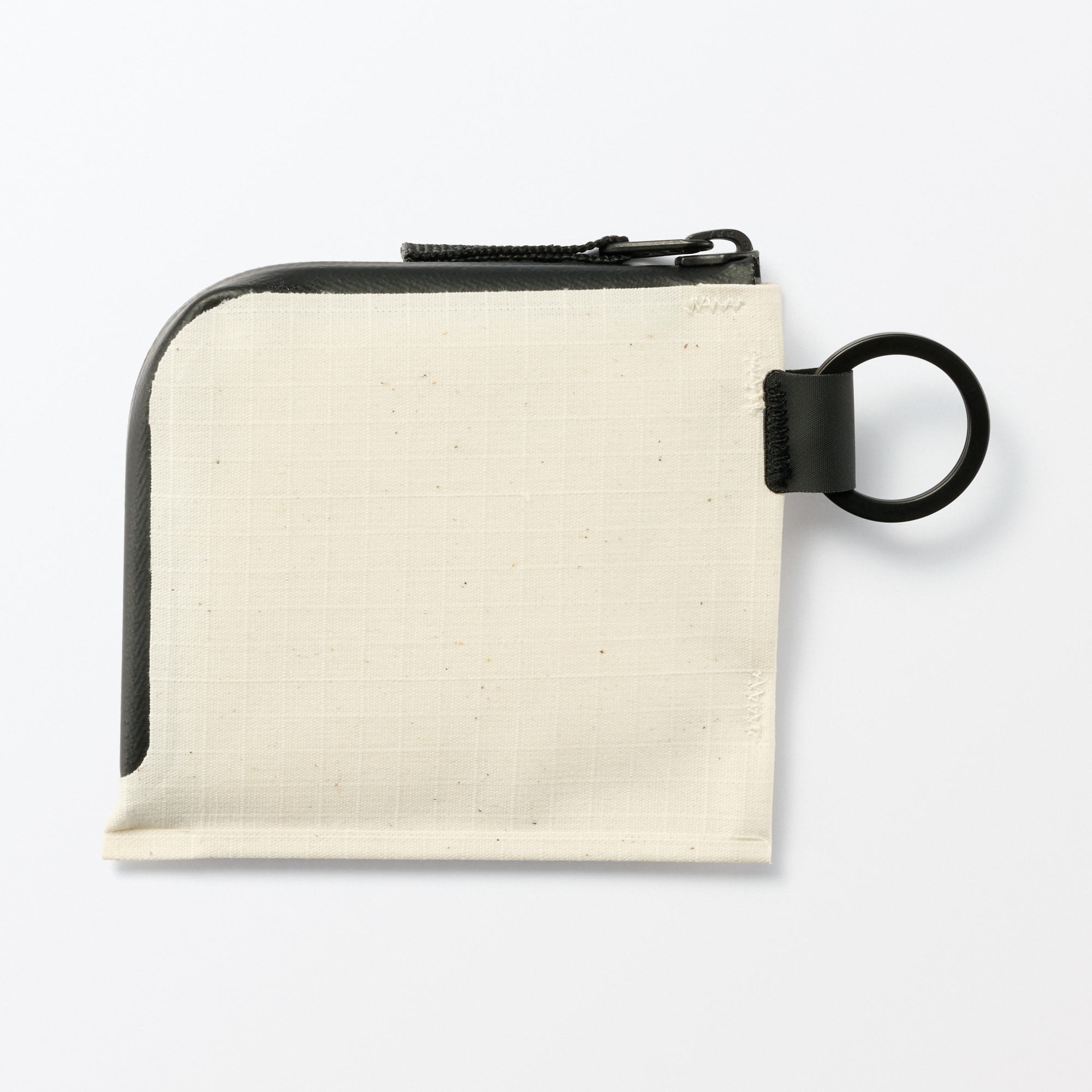 耐水生地を使った　コットンウェルダー　Ｌ字財布