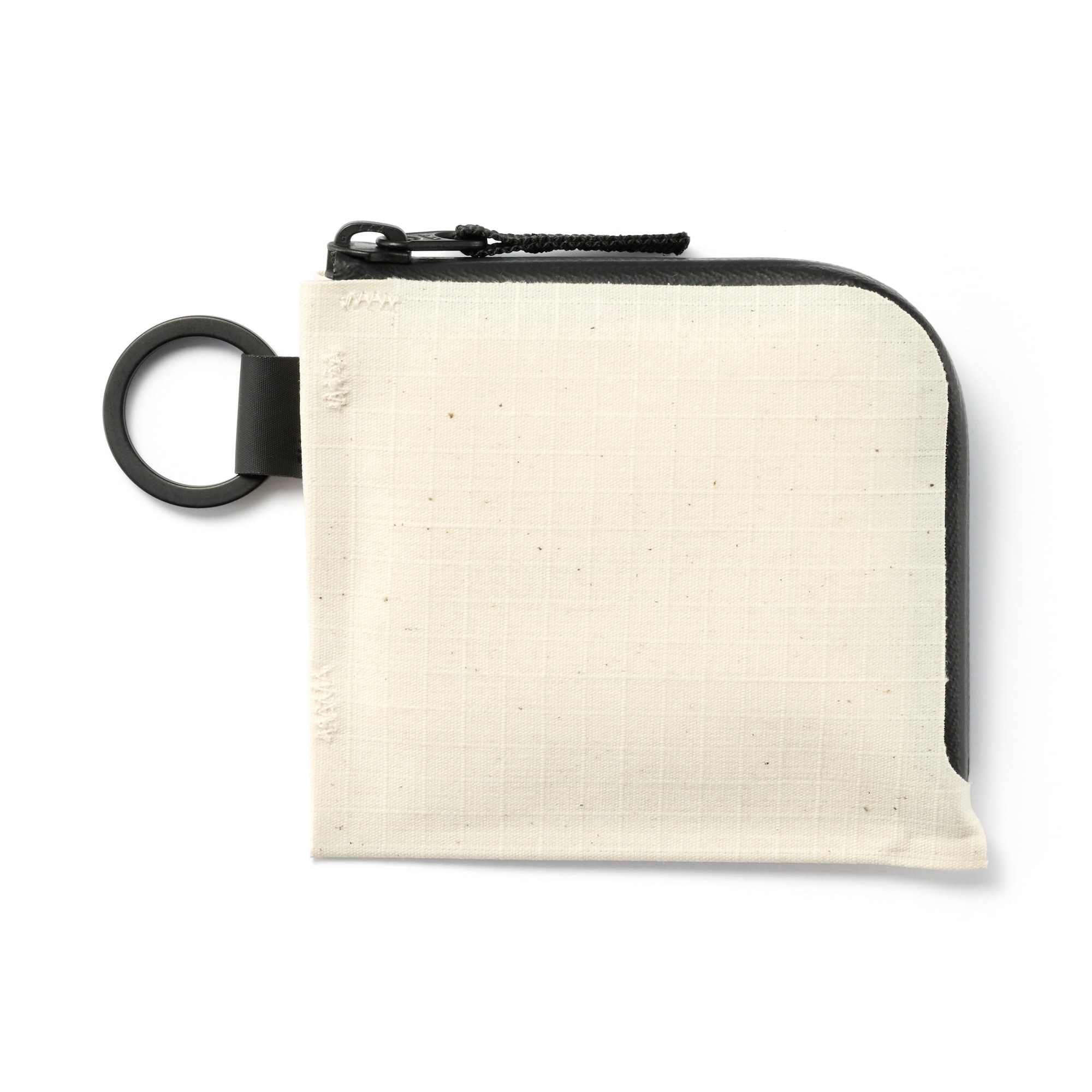 耐水生地を使った　コットンウェルダー　Ｌ字財布