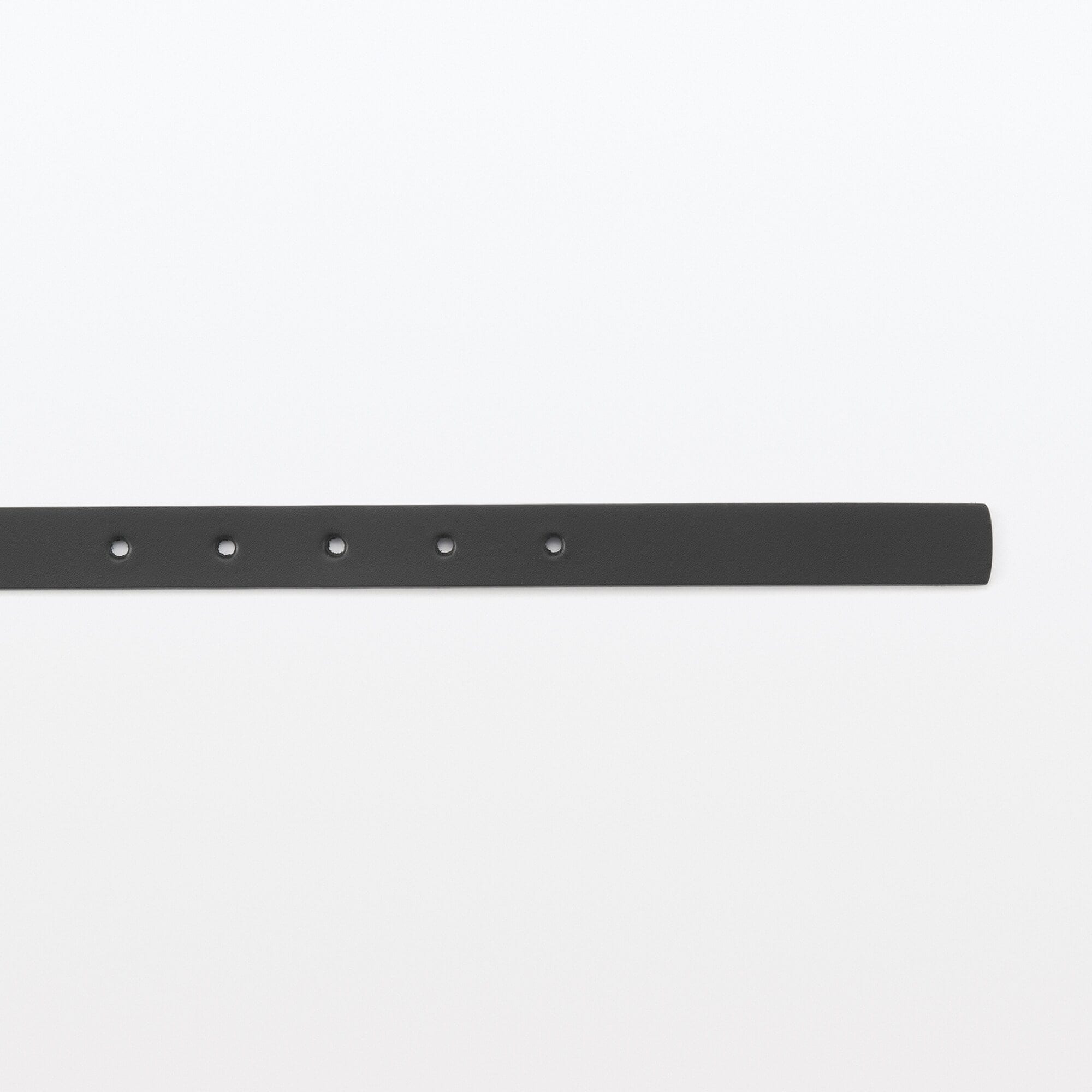 ベジタブルタンニンレザー　長さ調節式ベルト　細幅