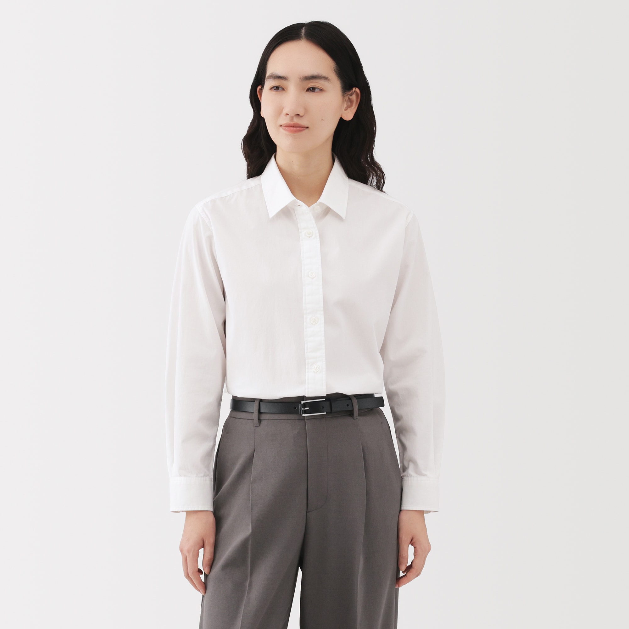 ベジタブルタンニンレザー　長さ調節式ベルト　細幅