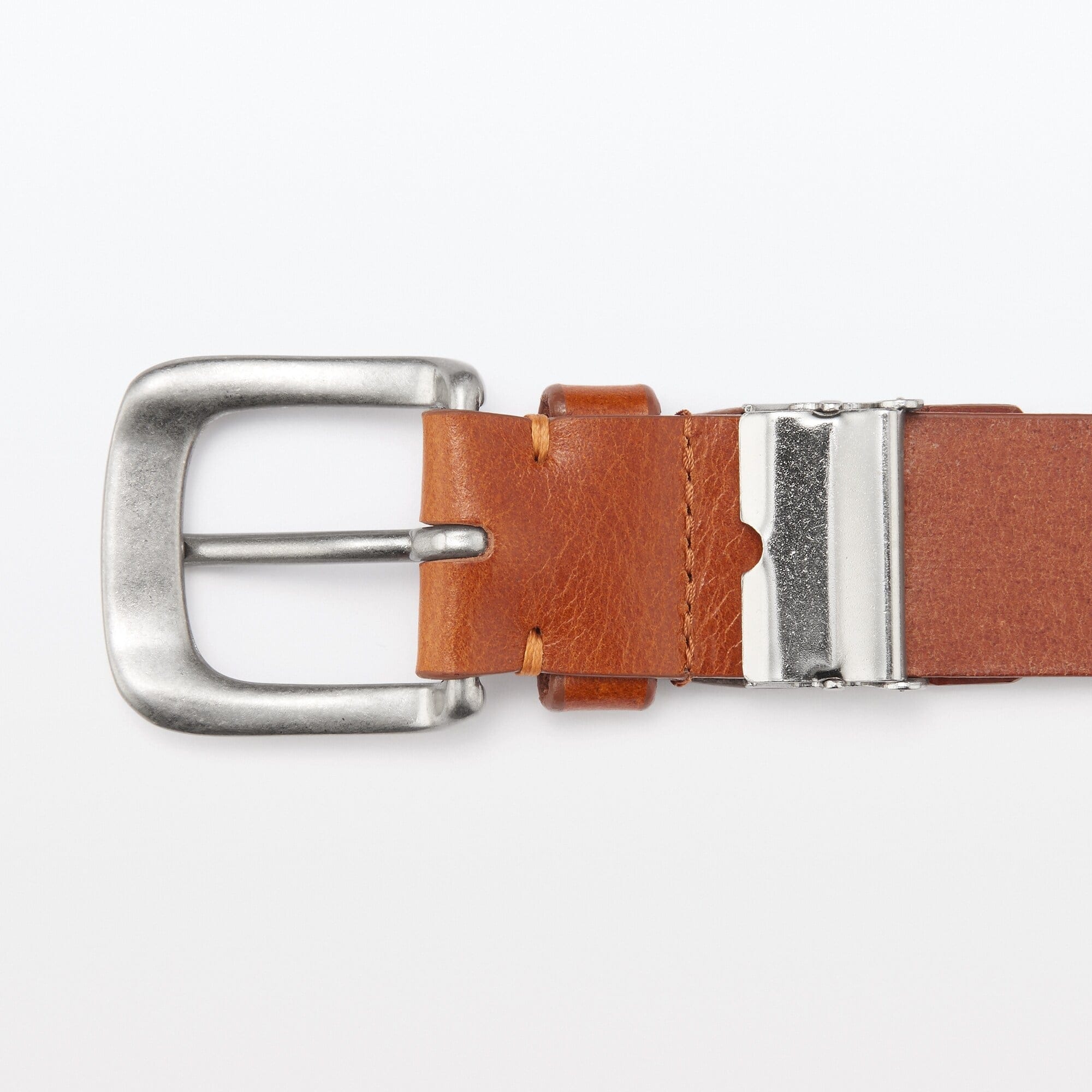 ベジタブルタンニンレザー　長さ調節式ベルト　中幅