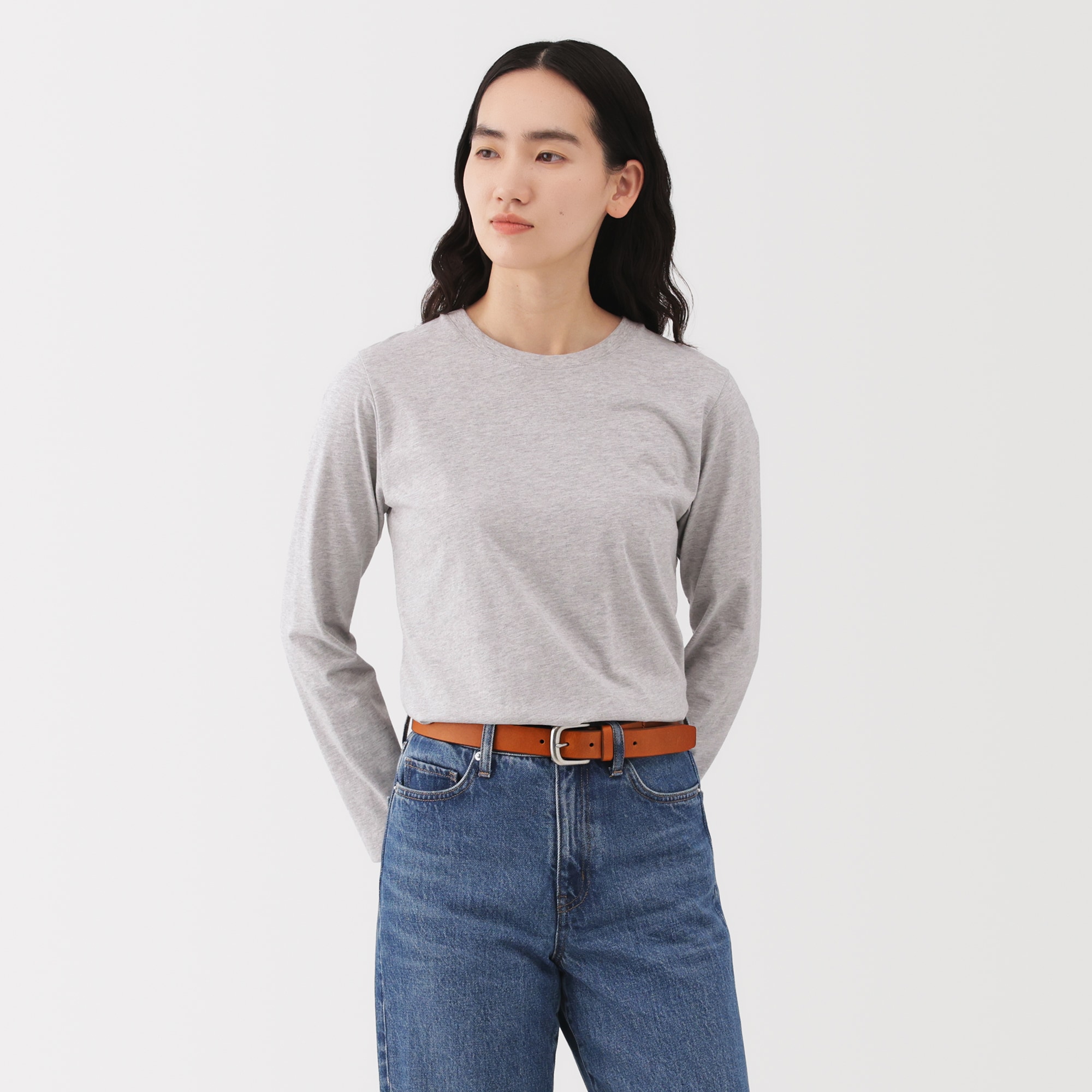 ベジタブルタンニンレザー　長さ調節式ベルト　中幅