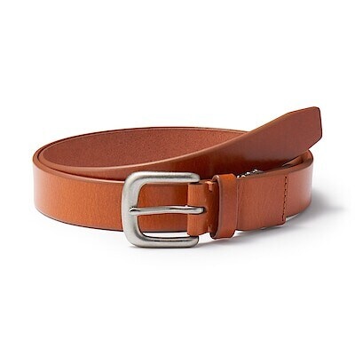 ベジタブルタンニンレザー　長さ調節式ベルト　中幅