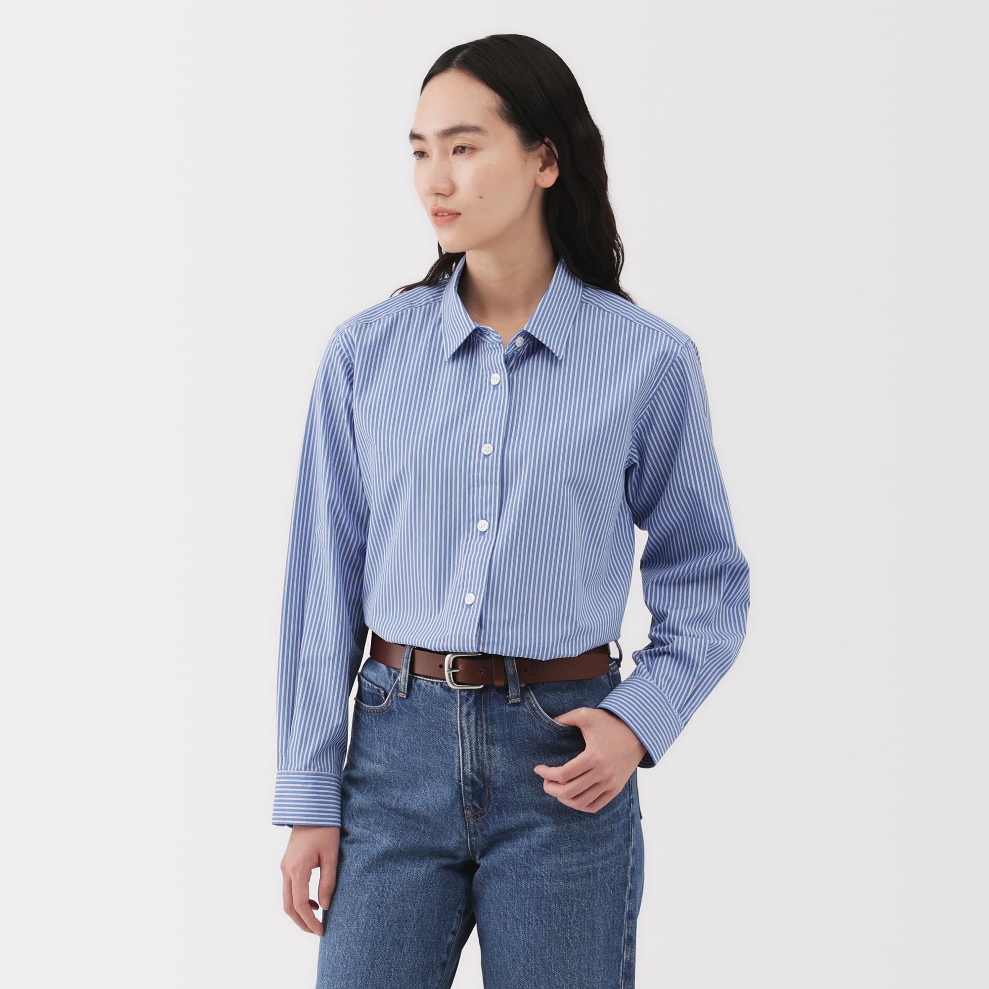 ベジタブルタンニンレザー　長さ調節式ベルト　中幅