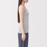 婦人　シルクタンクトップ