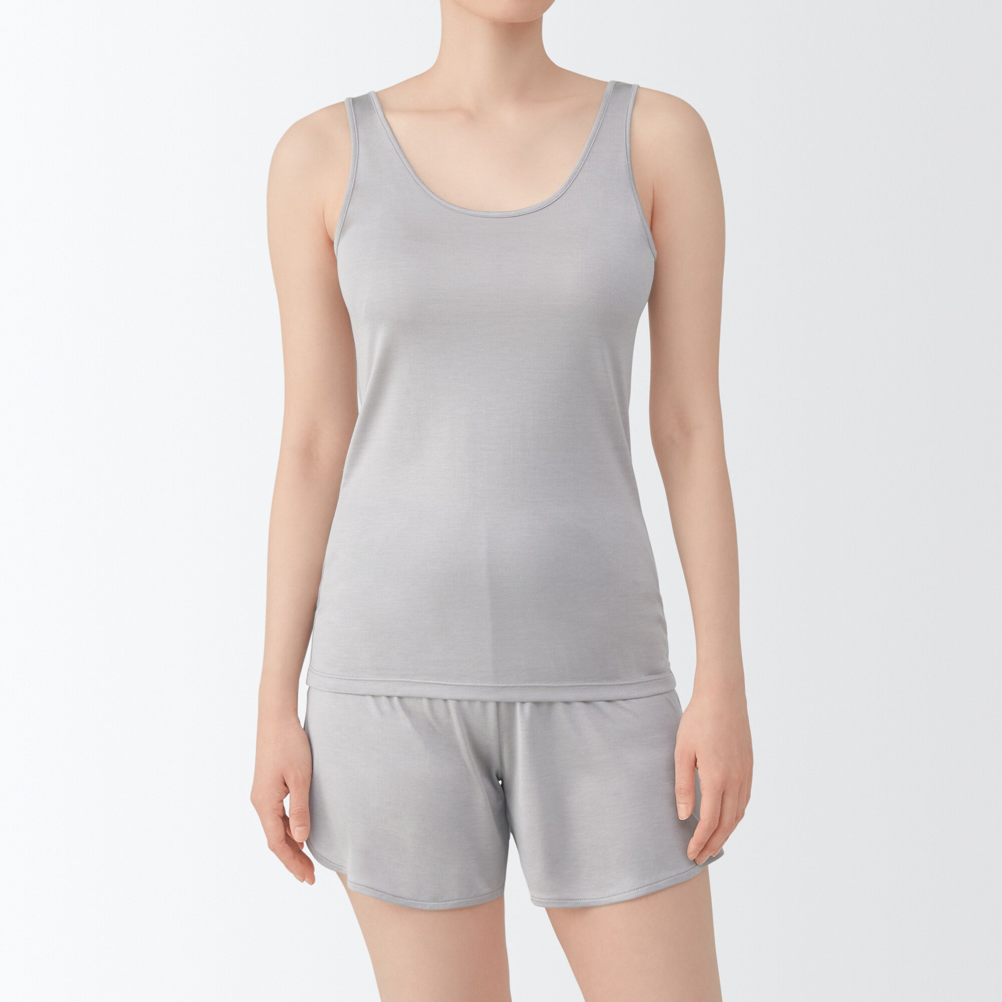 婦人　シルクタンクトップ