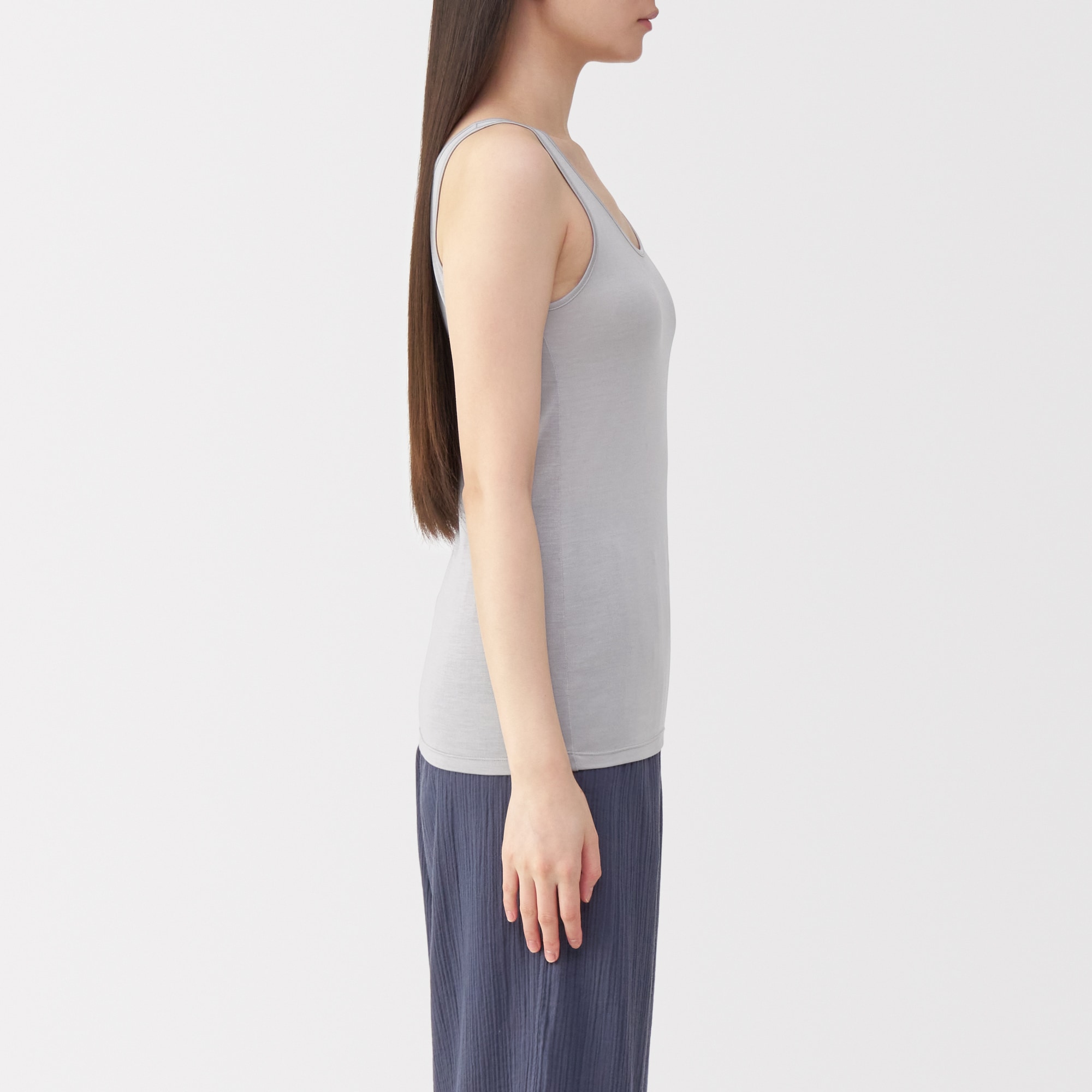 婦人 シルクタンクトップ | 無印良品