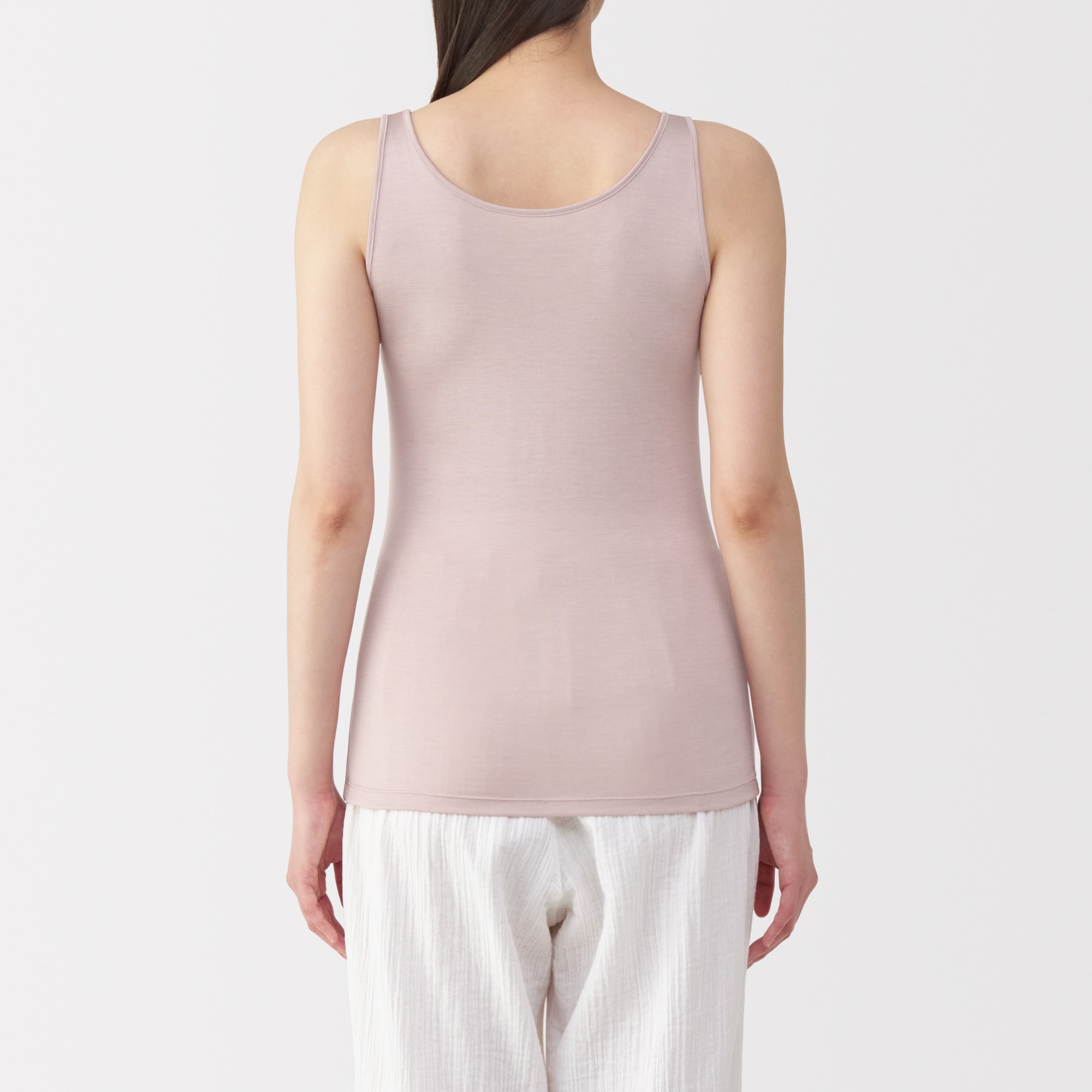 婦人　シルクタンクトップ