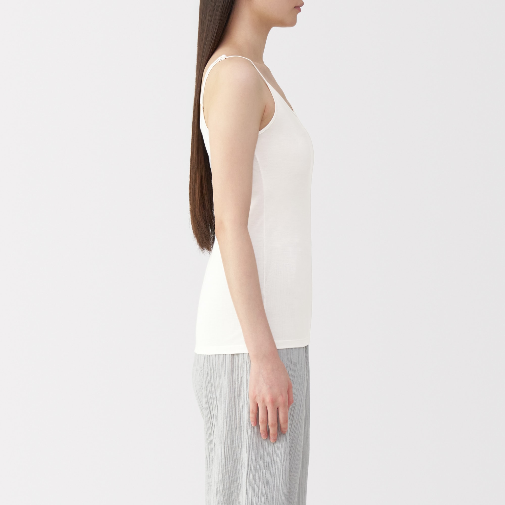 婦人　シルクキャミソール