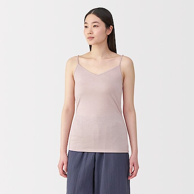 婦人　シルクキャミソール