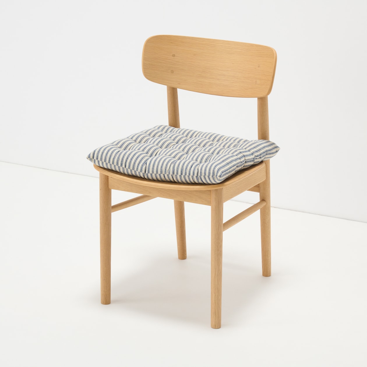 綿麻　キルティングシートクッション