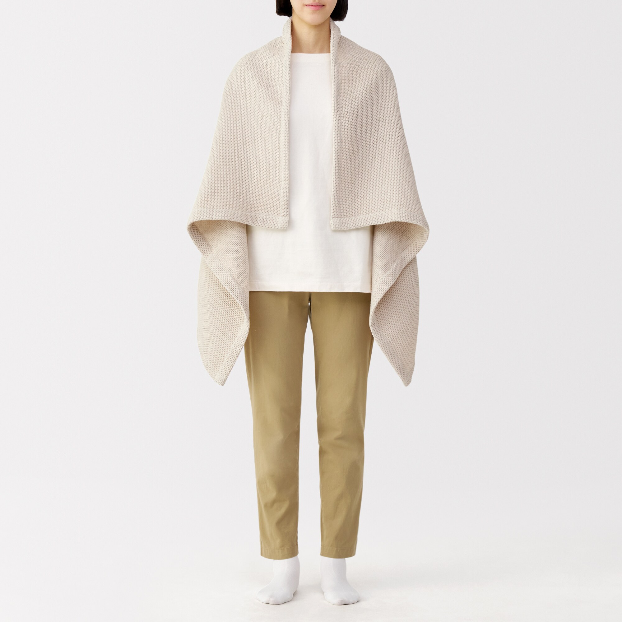 無印良品 ワッフル多用布 ブランケット タグ付き 180×200