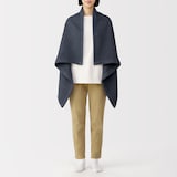 綿麻　ワッフル織　ブランケット