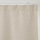 防炎・遮光性　二重織りノンプリーツカーテン