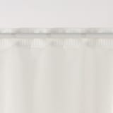 熱を通しにくく透けにくいレースノンプリーツカーテン