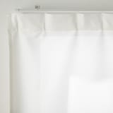 熱を通しにくく透けにくいレースノンプリーツカーテン