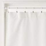 熱を通しにくく透けにくいレースノンプリーツカーテン