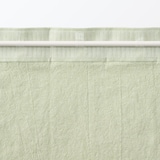 綿洗いざらし平織ノンプリーツカーテン