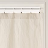 綿洗いざらし平織ノンプリーツカーテン