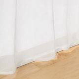 綿ボイルノンプリーツレースカーテン