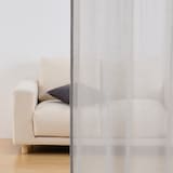 綿ボイルノンプリーツレースカーテン