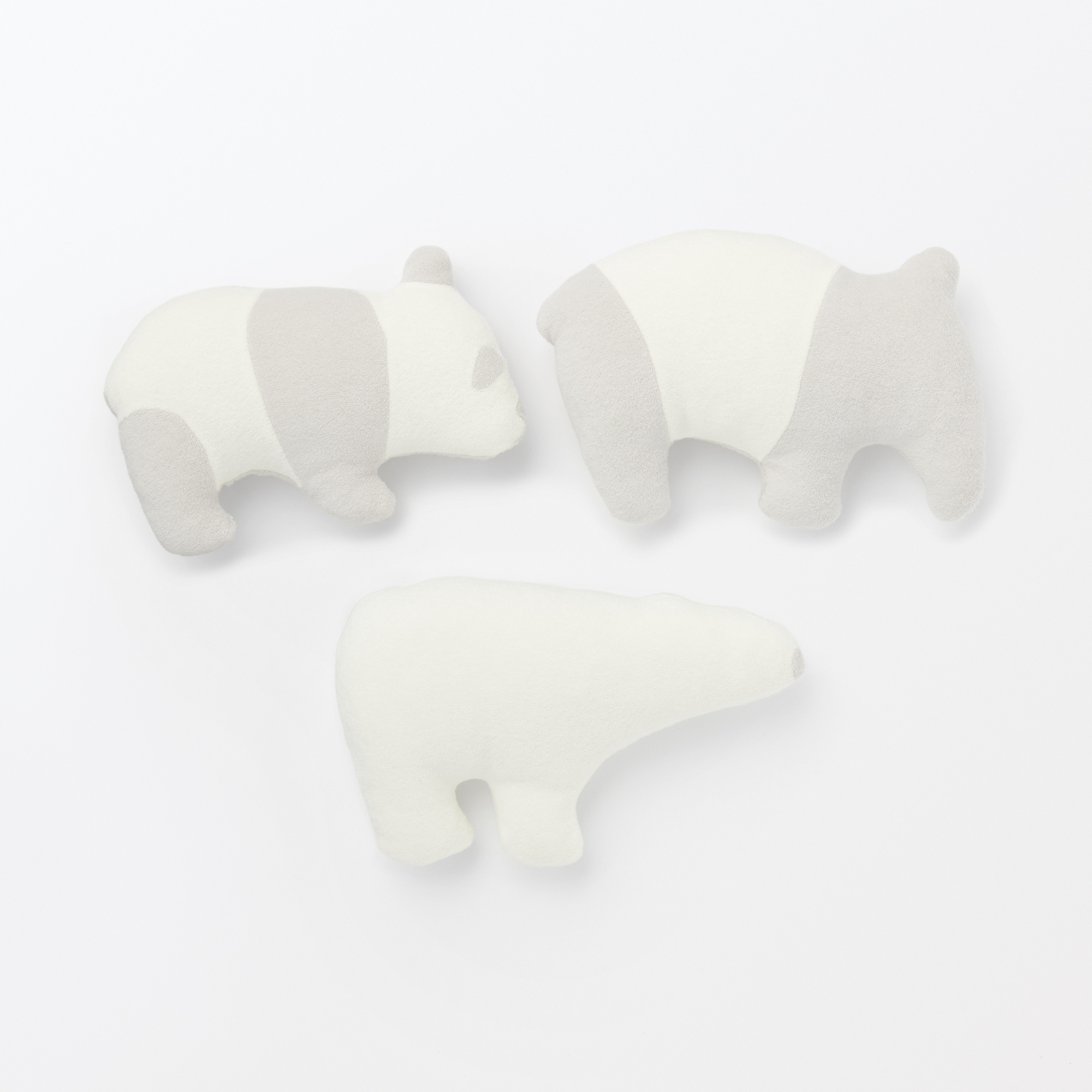 ポケット付き　動物クッション（バク）