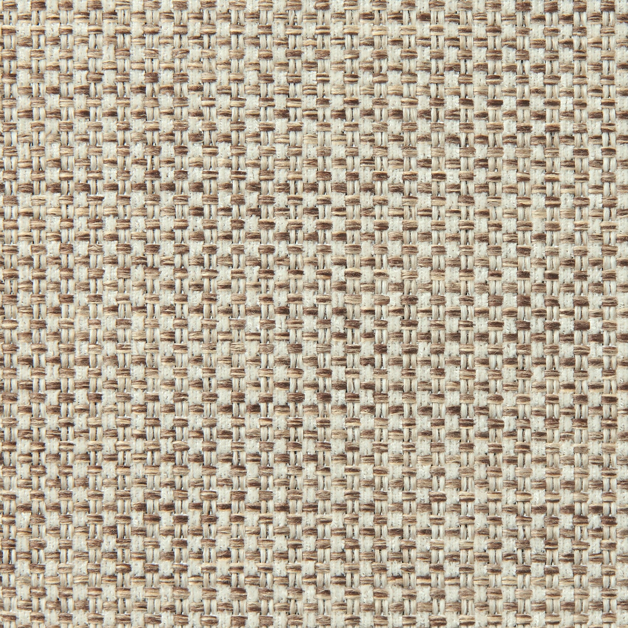 ゆったり座れるアームレスソファ　２シーター　ポリエステル平織　ベージュ