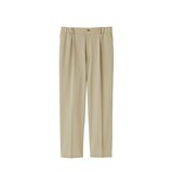 婦人　風を通す　ストレッチサッカーイージーテーパードパンツ