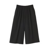 婦人　風を通す　ストレッチサッカーイージークロップドパンツ