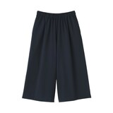 婦人　風を通す　ストレッチサッカーイージークロップドパンツ