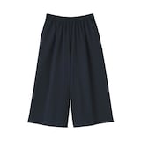 婦人　風を通す　ストレッチサッカーイージークロップドパンツ