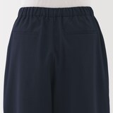 婦人　風を通す　ストレッチサッカーイージークロップドパンツ